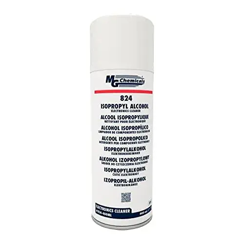 Aerosol de alcohol isopropílico 824 de MG Chemicals, aerosol de 400 ml